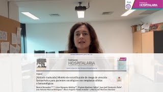 Entrevistas Revista Farmacia Hospitalaria Estratificación en Oncohematología Volumen 48 Número 3 [upl. by Eillo]