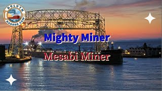 quotMighty Minerquot The Mesabi Miner arrived in Duluth 04142023 [upl. by Avehsile]