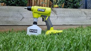 Small but mighty  RYOBI 18V COMPACT SPRAYER review [upl. by Labors]