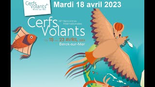 2023 04 18 Festival de cerfs volants de Berck  Le spectacle [upl. by Jelsma]