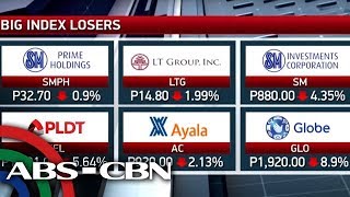 Business Nightly PH shares fall anew ahead of Q3 GDP data [upl. by Desimone]