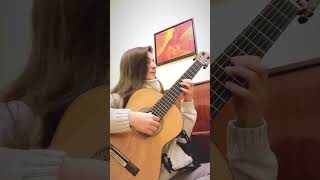 ☺️🎼🎶 shorts guitarist classicalguitar femaleguitarist [upl. by Dawaj]