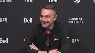 Toronto Raptors Media Availability  Postgame vs Brooklyn Nets  February 22 2024 [upl. by Wycoff]