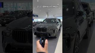 Dravit Grey Metallic 2023 BMW X7M60i shorts bmwx7 [upl. by Lybis]