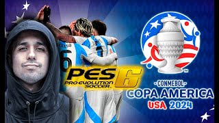 JUGAMOS COPA AMERICA 2024  PES 6  MI PROPIA LISTA DE CONVOCADOS [upl. by Hook]