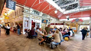 Oxford City Centre amp Covered Market  Oxfordshire England [upl. by Meehar92]