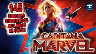 CAPITANA MARVEL 2019 145 errores agujeros de guion fallos clichés cinefallos  Toni Cine [upl. by Roana]