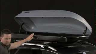 Thule Pacific Roof Box Fitting Guide [upl. by Assirt]