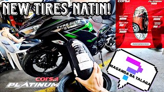 Reviewing New Corsa Platinum R93 Tires  Pwede ba sa Race Track or Pang Daily lang  Must Watch [upl. by Silvia]