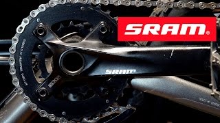 SRAM X5 Crankset Install Removal SRAM GXP Bottom Bracket  Trek Syperfly 6 [upl. by Arbrab]