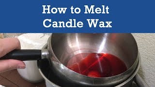 DIY  Melt Wax for Candles [upl. by Tenn347]