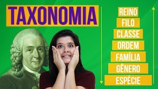 TAXONOMIA  SISTEMA DE CLASSIFICAÃ‡ÃƒO DOS SERES VIVOS  Resumo de Biologia para o Enem [upl. by Hecklau673]