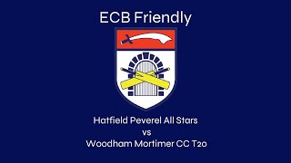 ECB  Friendly  Hatfield Peverel All Stars v Woodham Mortimer CC T20 [upl. by Pammie275]