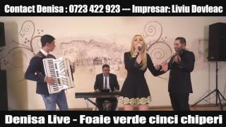 Denisa Live  Foaie verde cinci chiperi videoclip original2016 [upl. by Pogue]