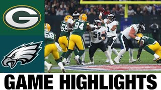 Green Bay Packers vs Philadelphia Eagles Game Highlights  2024 NFL Season [upl. by Dloniger]