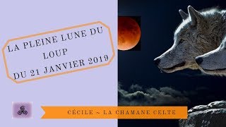 LA PLEINE LUNE DE SANG DU LOUP DU 21 JANVIER 2019 [upl. by Derina]