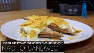 ⚪️ Lecker Nacho amp Hot Dog Sandwich im Sandwichmaker  Foodvideo 2018 [upl. by Ititrefen]