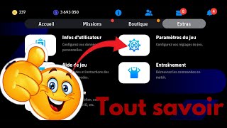 TutoComment Bien Régler Les Paramètres De Efootball 2025 mobile Tout savoir [upl. by Ocirderf217]