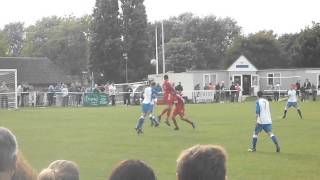 FC Clacton 11 North Greenford United FA Cup Second Qualifying Round Sat28Sep2013 [upl. by Schnorr909]