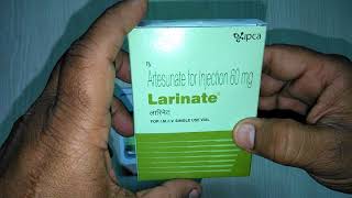 Larinate Injection review in Hindi Best AntiMalarial Injection [upl. by Claman]