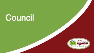 Babergh District Council Meeting  23 July 2024 [upl. by Avehsile280]