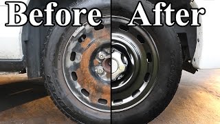 How to Paint the Wheels on your Car [upl. by Baily]