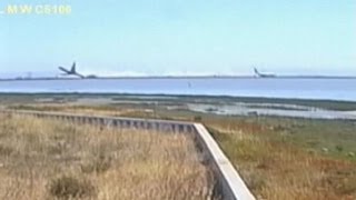 Asiana Airlines Crash Caught on Airport Camera [upl. by Ulrikaumeko]