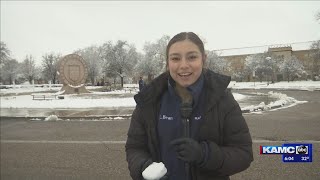 Texas Tech students spend snow day outside students out as early as 2am [upl. by Meggy439]