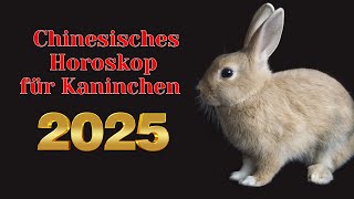 Hase  2025 Chinesisches Horoskop Das Jahr der grünen Schlange [upl. by Htieh]