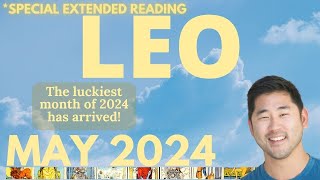 Leo May 2024  YOUR BIGGEST BREAKTHROUGH MONTH 💥🌠 Tarot Horoscope ♌️ [upl. by Rekab]