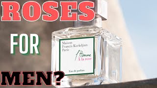 Maison Francis Kurkdjian MFK LHOMME A LA ROSE Review [upl. by Ahsok]