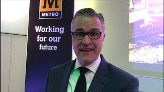 Stadler boss looks ahead to delivering the new Metro fleet [upl. by Donna253]