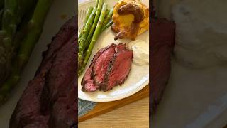 Rosemary Beef Tenderloin with Horseradish Cream [upl. by Gilbart]