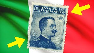 MOST VALUABLE ITALIAN STAMPS WORTH MONEY years 1901 to 1910 [upl. by Clere]