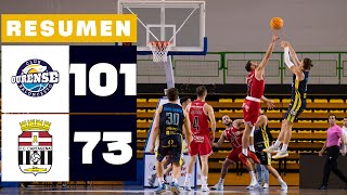 OURENSE BALONCESTO 10173 ODILO CARTAGENA  RESUMEN PRIMERA FEB [upl. by Sidoney]