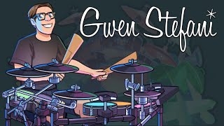 Gwen Stefani  Hollaback Girl  Drum Cover  Flewp [upl. by Hbahsur]