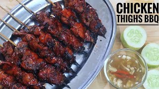 Chicken Thighs BBQ [upl. by Tychonn227]