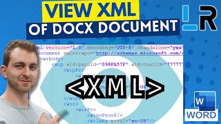 How to view XML of DOCX document ✅ 1 MINUTE [upl. by Cassius]