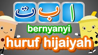 Belajar dan Bernyanyi Huruf Hijaiyah Alif Ba Ta Tsa  Arabic Alphabet Song  Lagu Anak Islami [upl. by Samira]