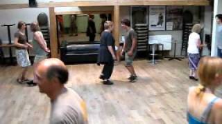 Some Choreography Work on Bourrée 2t in Folk Class  2010 [upl. by Brost723]