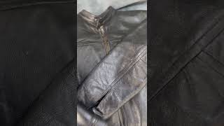 Custom made leather jacket [upl. by Drofyar]