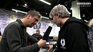 NAMM 2018 Victory Amps RK50 Ritchie Kotzen Signature [upl. by Haseena446]