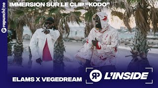 Elams x Vegedream  Sur le tournage très festif du clip quotKodoquot à Marseille  LInside [upl. by Mail400]