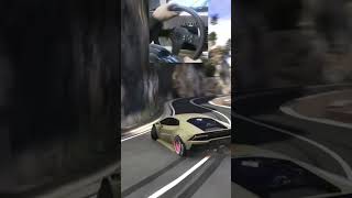 Visiting Amalfi Coast w nasty Lambo Huracan drift huracan gaming [upl. by Haden294]