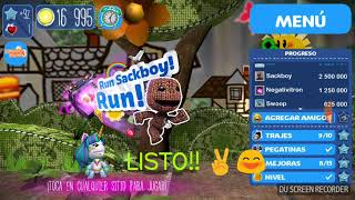 RUN SACKBOY RUN GLITCH UNICORNIO [upl. by Umont]