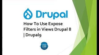 How To Use Expose Filters in Views Drupal 8 Drupal 9 part2 [upl. by Colver]