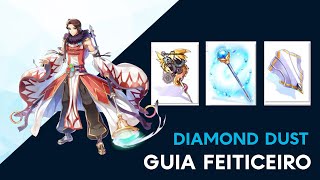 GUIA FEITICEIRO PÓ DE DIAMANTE RAGNAROK THOR [upl. by Llirrem589]