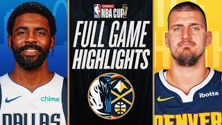 MAVERICKS at NUGGETS  EMIRATES NBA CUP 🏆  FULL GAME HIGHLIGHTS  November 22 2024 [upl. by Ayk784]