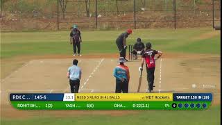 MTD ROCKERS VS RDX CRICKET CLUB [upl. by Lseil]