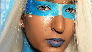 Jhaydel Argelis is live Ice Queen Makeup look [upl. by Ecirpak]